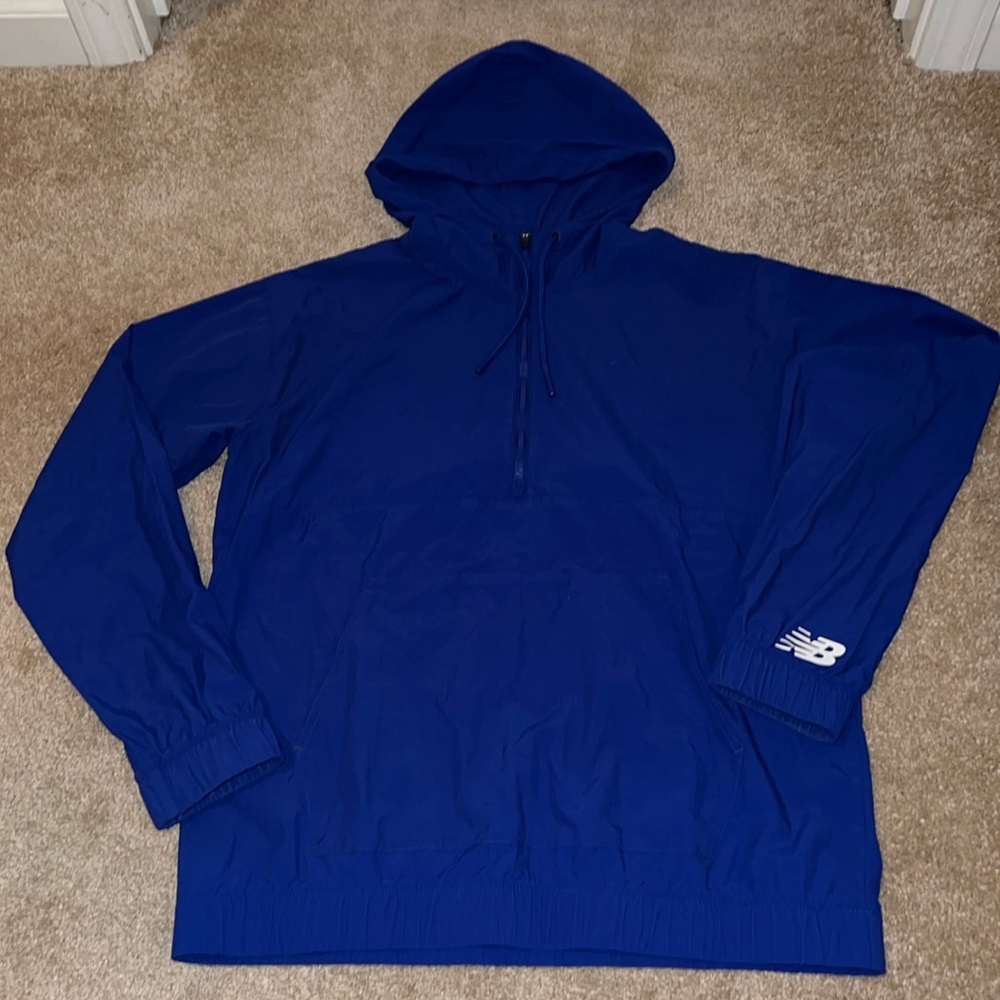 New Balance Wind Breaker Half Zip Sweatshirt Size Small